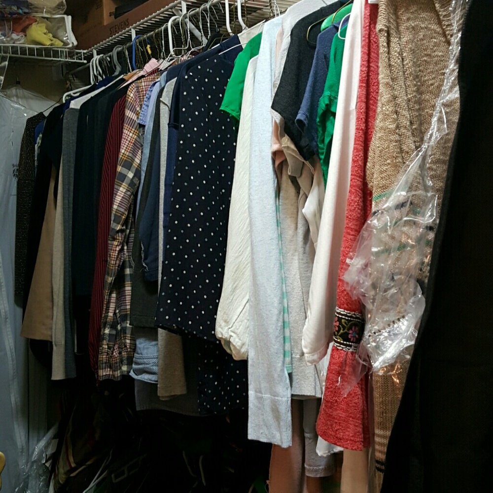 Clothes are from my closets!!